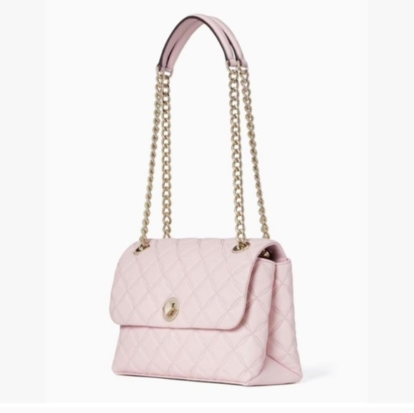 kate spade Handbags - Kate Spade New York Pink Quilted Shoulder Bag